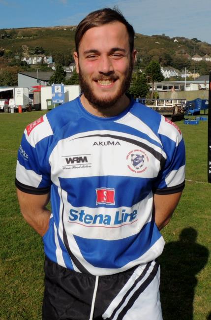 Chris Shousha - another two tries for Fishguard